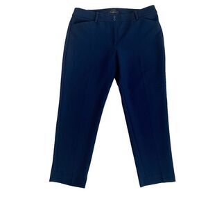 Talbots navy blue Hamshire pants Sz 12p